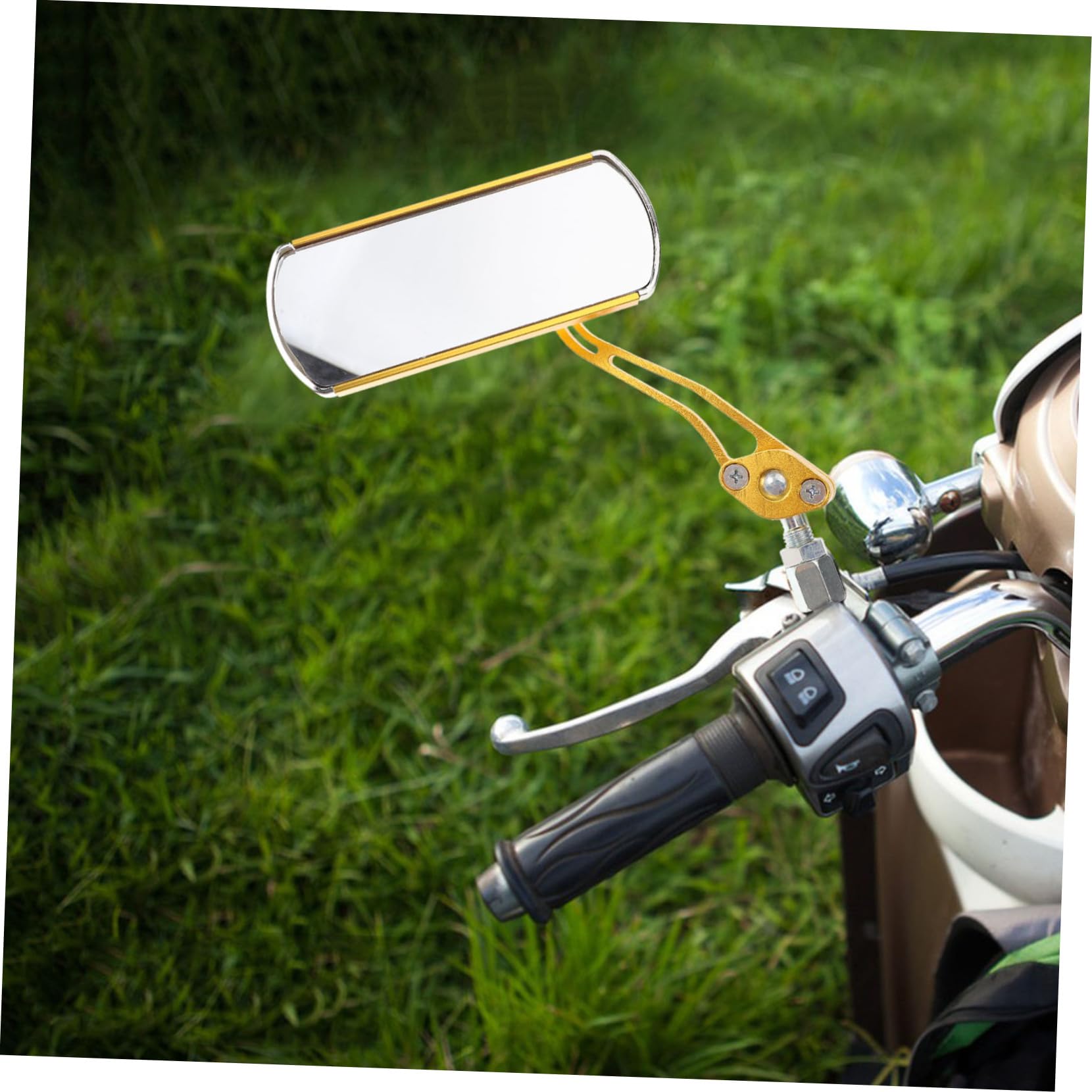 Toyvian 2pezzi Specchietto Retrovisore Per Bicicletta Specchietto Laterale Regolabile Accessori Per Scooter Resistente Agli Urti Installazione Rapida