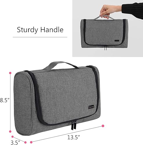 Miniatura 6 de Teamoy Bolsa de almacenamiento de viaje compatible con Dyson Airwrap Styler, organizador de viaje portátil para Airwrap Styler y accesorios, gris