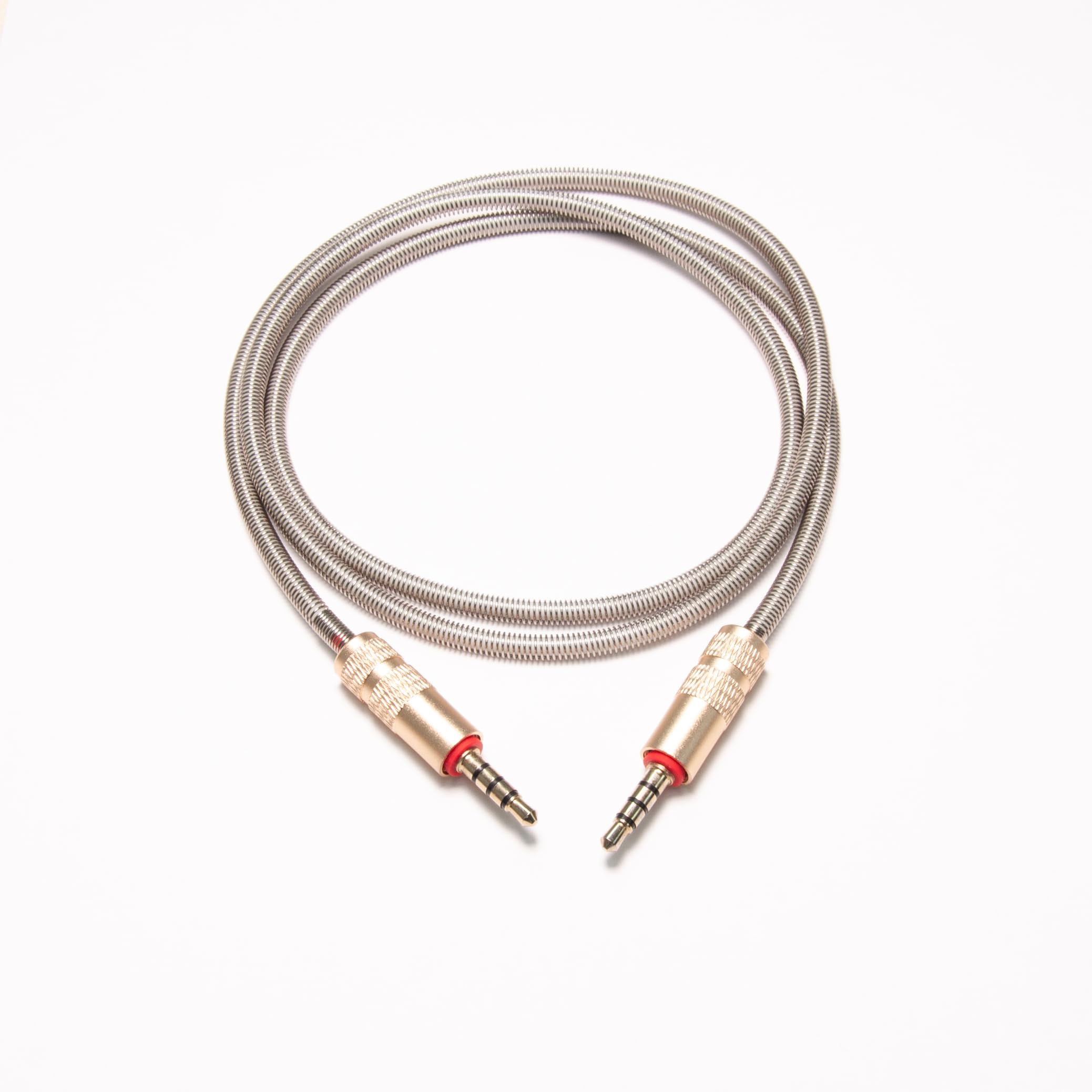 Amazon | TRRS ケーブル ゴールド メタルケーブル 4極 3.5mm