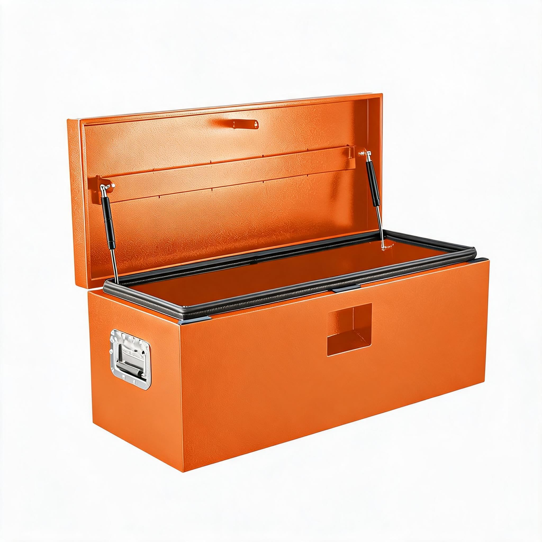 Zstar Coffre à Outils Camion Orange 76 cm Acier Verrouillable