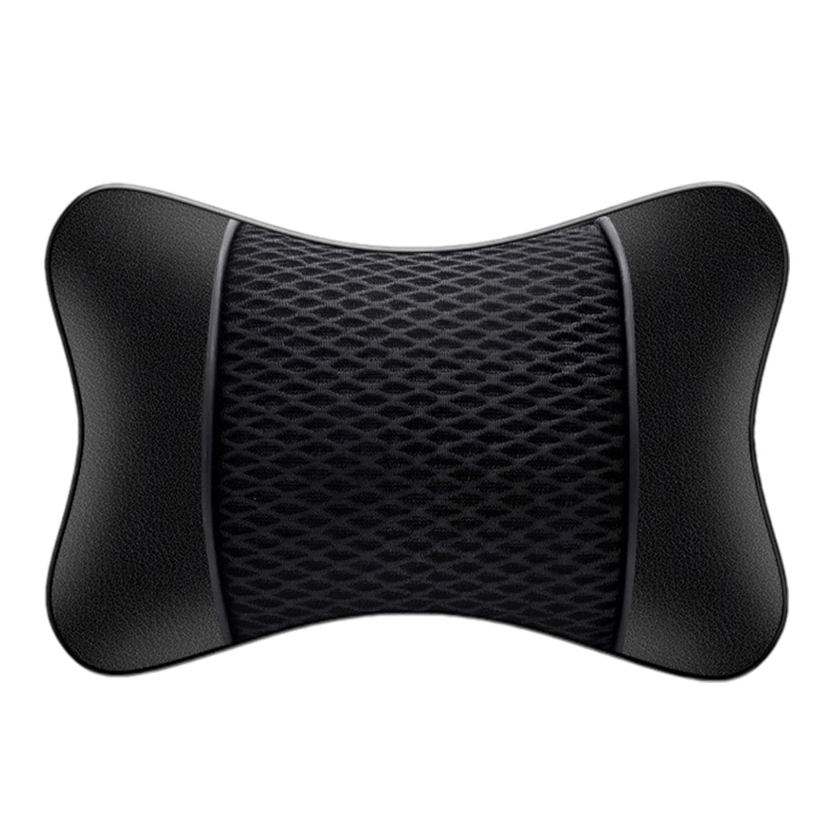 Oreiller cervical pour siège de voiture, coussin cervical pour voiture, Oreiller de soutien du cou de voiture élastique et respirant, Coussin repose-nuque pour appui-tête, oreillers de voyage pour la