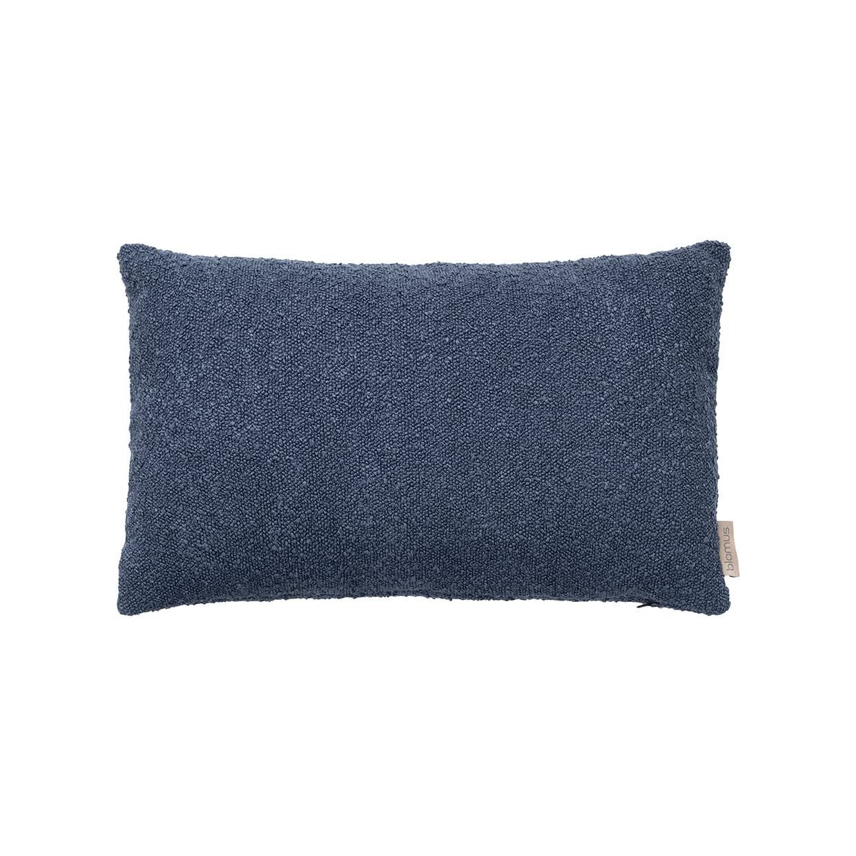 Housse de coussin Boucle Blomus haut de gamme 30x50cm bleu nuit