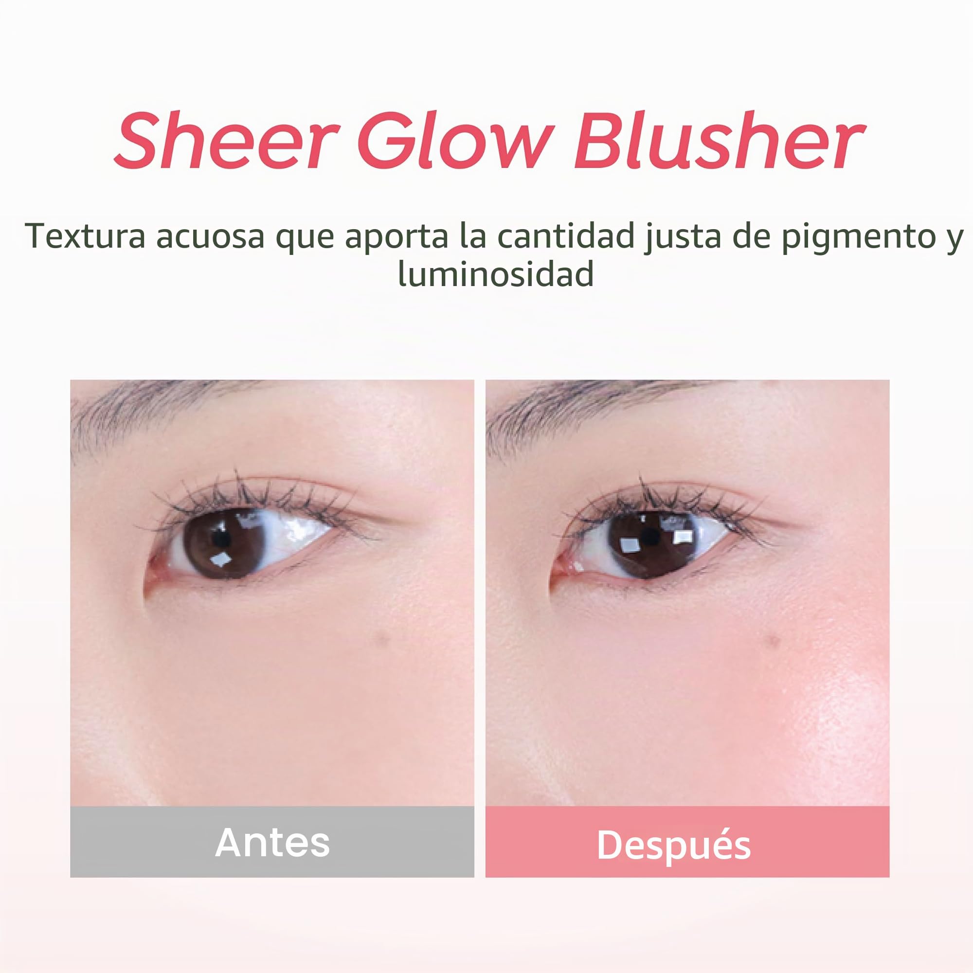 A'PIEU JUICY-PANG Water Blusher (RD01 - Popping Cherry) Rubor líquido coreano para mejillas K Beauty Makeup