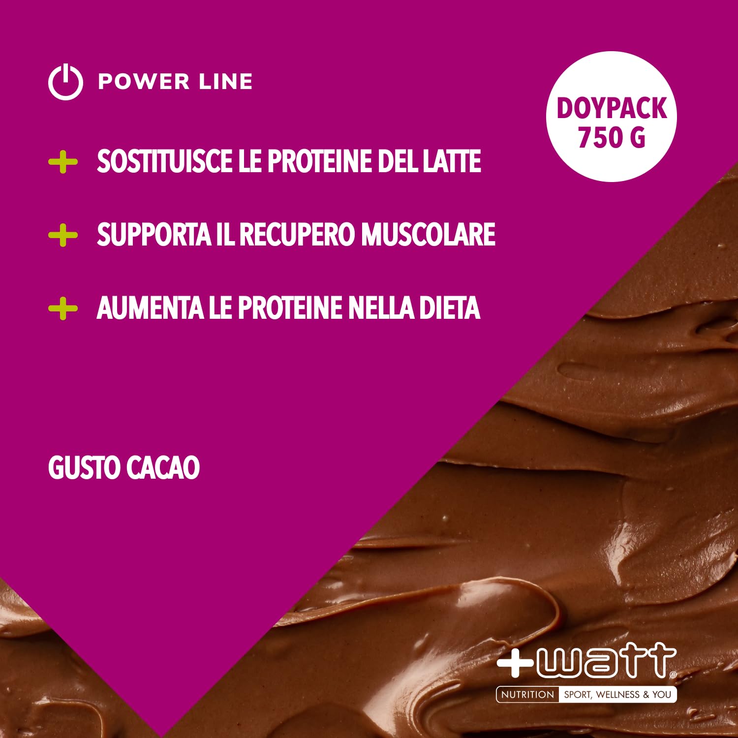 Top Eggxellent Protein - Integratore di Proteine dell'Albume dell'Uovo - Formato: Doypack 750 g - Gusto: Cacao