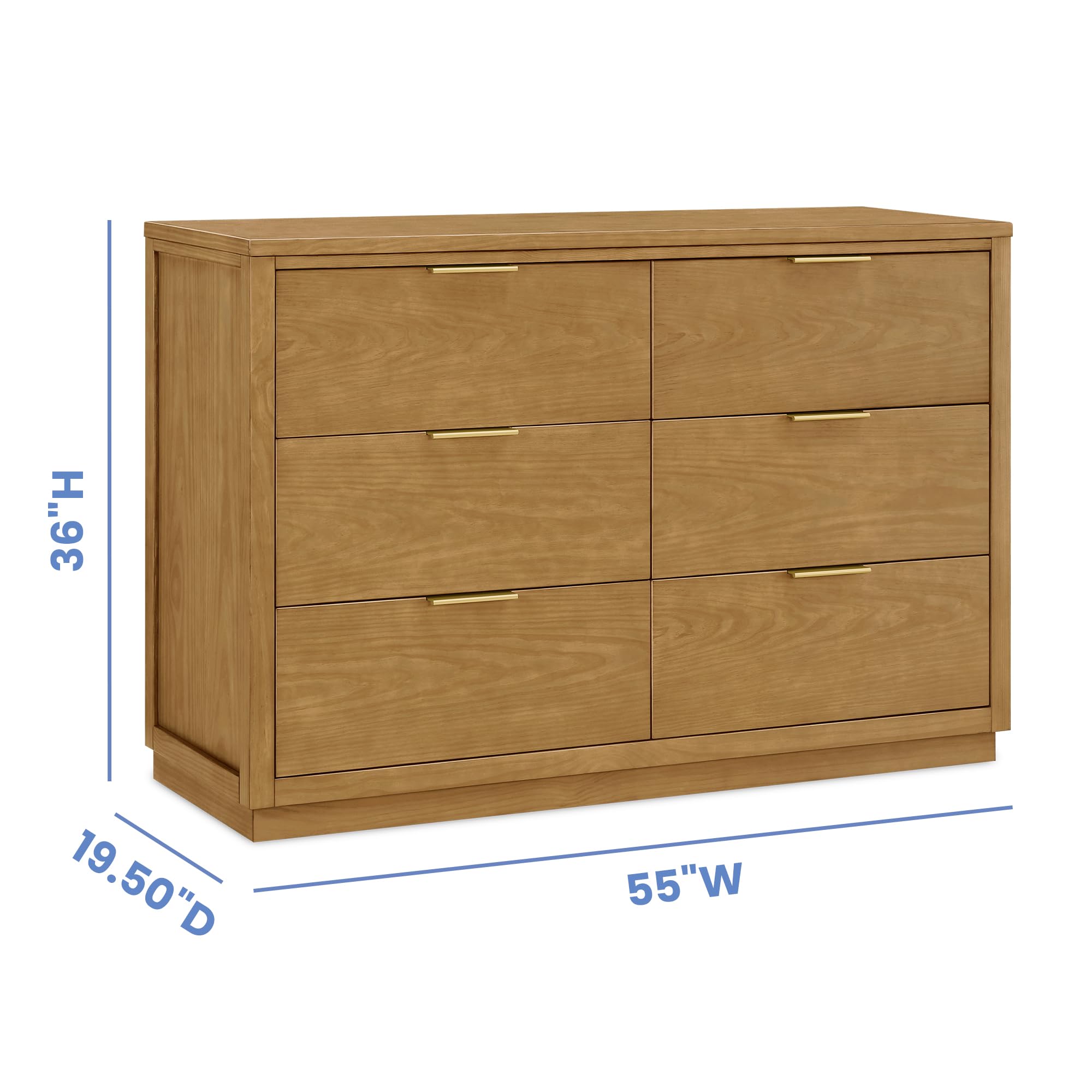 delta teak brown dresser DELTA CHILDREN Spencer 3 Drawer Dresser With Changing Top and Interlocking Drawers