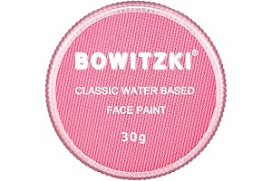 Captivating Creations: Bowitzki Light Pink Professional Face Paint