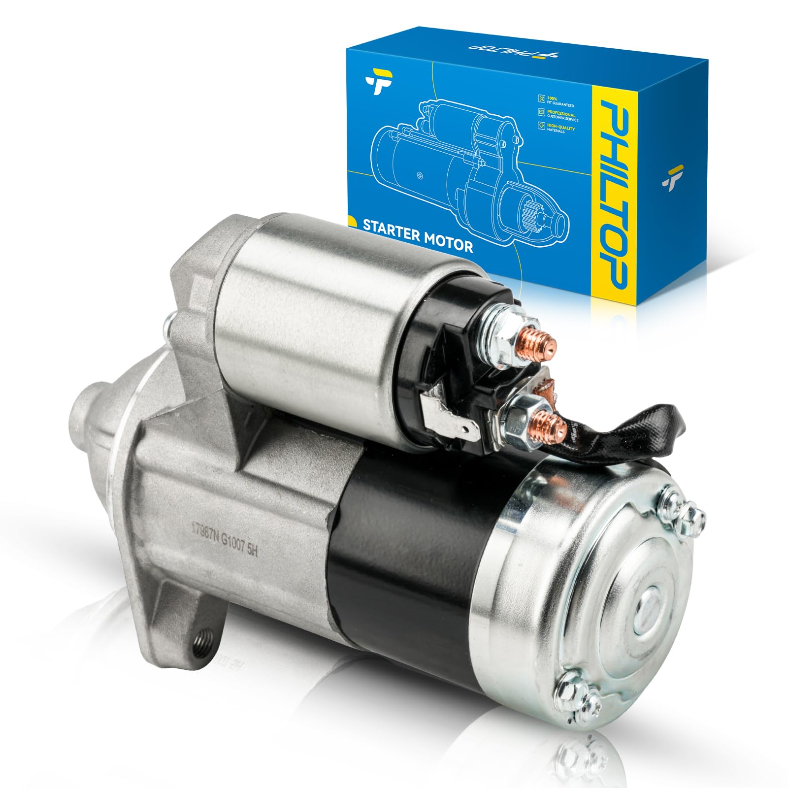 PHILTOP 17987N New Starter Fit with 2007-2012 Hyundai Elantra 2.0L