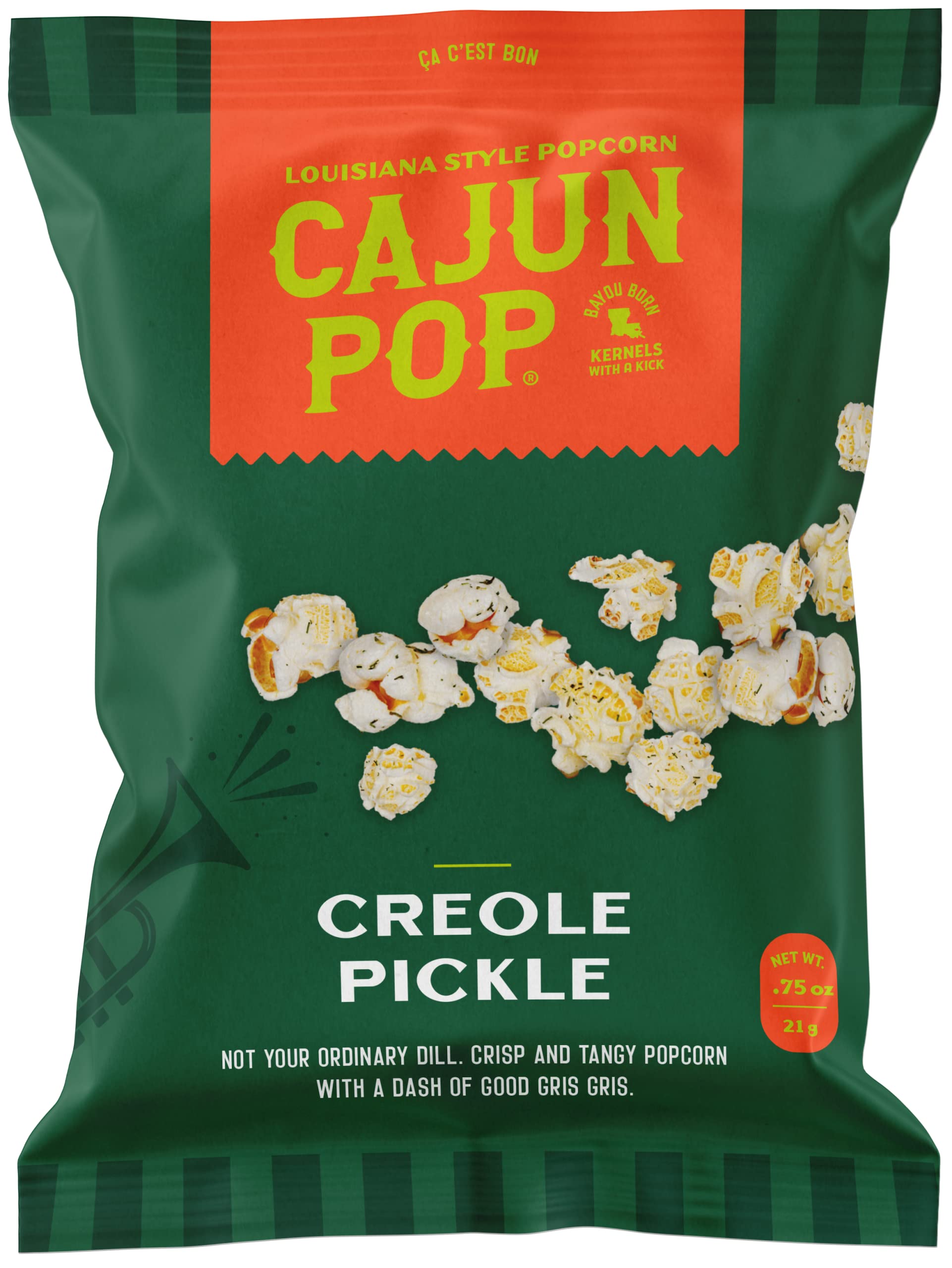 Buy Cajun Pop Gourmet Popcorn Flavored Popcorn Already Popped Without