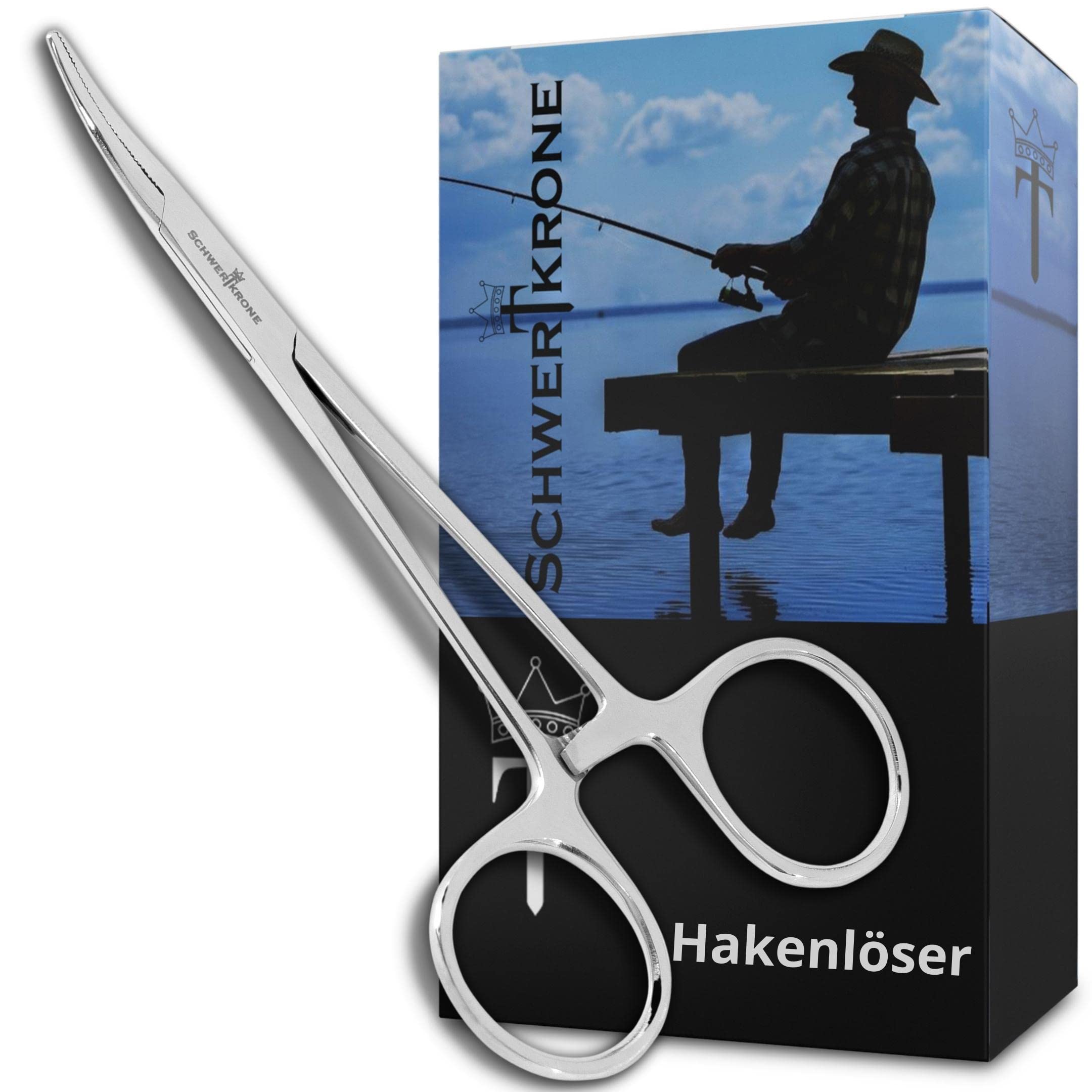 WUHEECOME 2 Pezzi Pinze Da Pesca Curva In Acciaio Inox Pinze Di Pesca - Foto 9