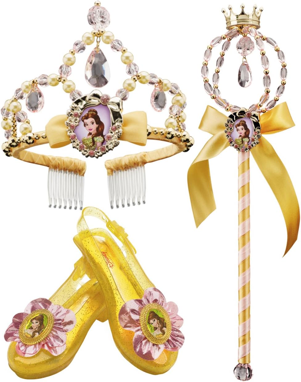 Beauty And The Beast Belle Costume Accessory Bundle
