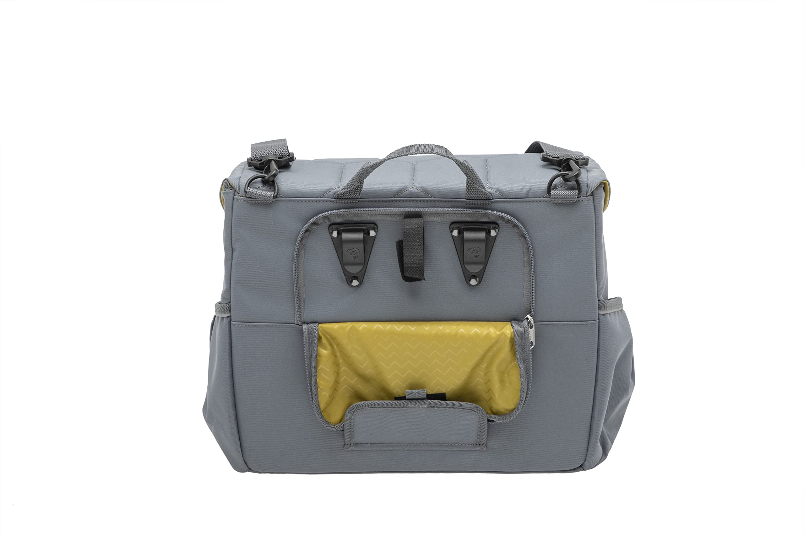 New Looxs Mondi Joy Single Quilted Radtasche, Quilted Grey, 37 x 32 x 16 cm Fashion