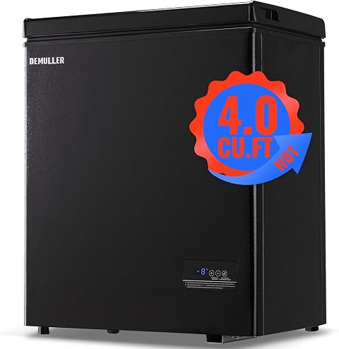 Demuller YX-D-79-BLACK-Y Chest Freezer Black