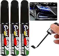 MagiSel Car Scratch Cover Pen, Body Touch Up Pen, Car Touch Up Pen, Car Touch Up Paint, Car Scratch Repair Pen, 2 Pieces (3PC-Black)
