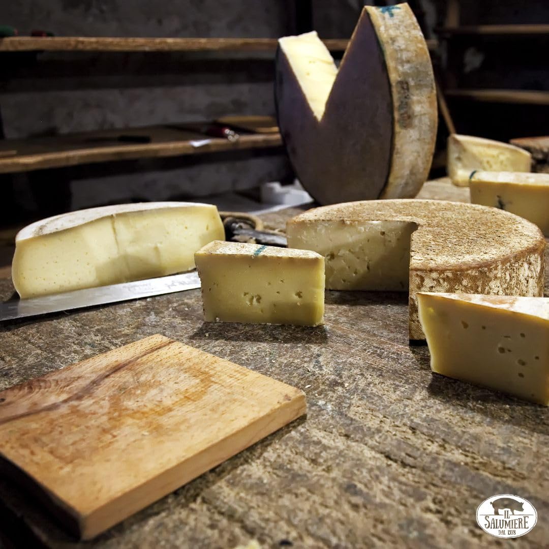 Queso Bitto DOP 400/500 g SV - Sazonado - Lácteos Producción Artesanal - Seleccionado por El Salumiero 1978