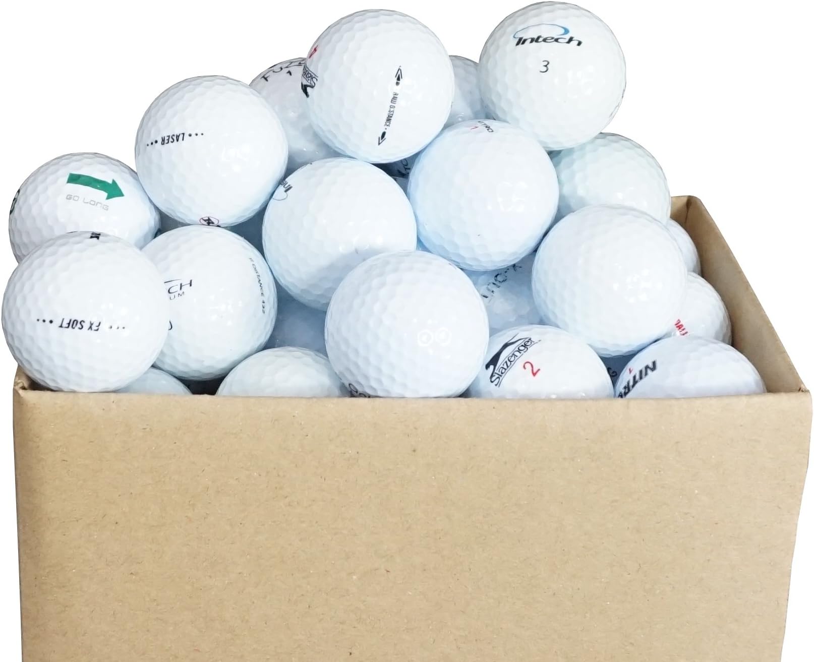 – 100 Assorted AAA/AA Grade Golf Balls