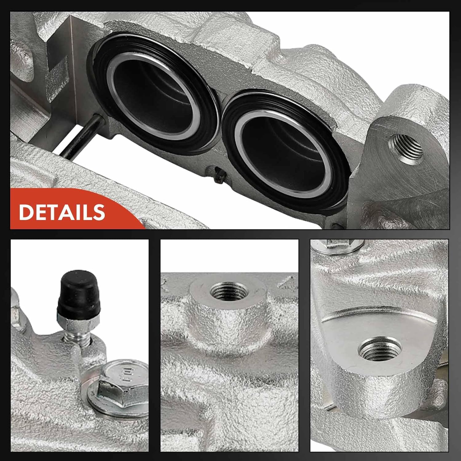 A-Premium Disc Brake Caliper Assembly Compatible with Select Toyota Models - Sequoia 2016-2020 5.7L, Tundra 2016-2019 4.6L 2016-2020 5.7L - Front Left Driver Side