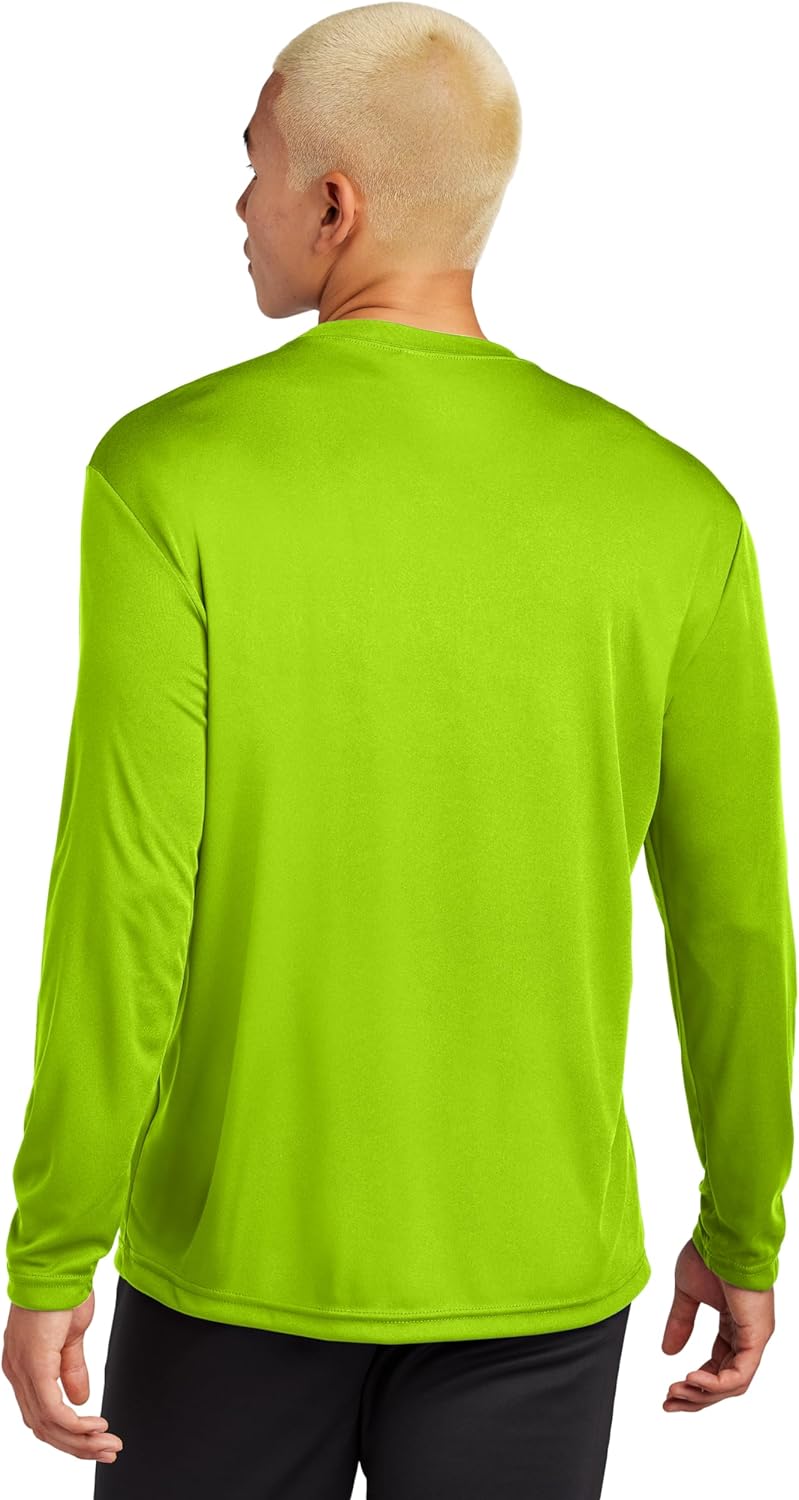 Clothe Co. Mens Long Sleeve Tee Shirts Moisture Wicking Dry Fit T-Shirts (Available in Big & Tall) - Image 3