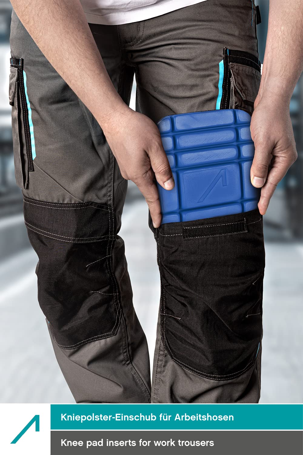 ACE Motion Rodilleras Genesis Pantalones de Trabajo - Rodilleras intercambiables para trabajar