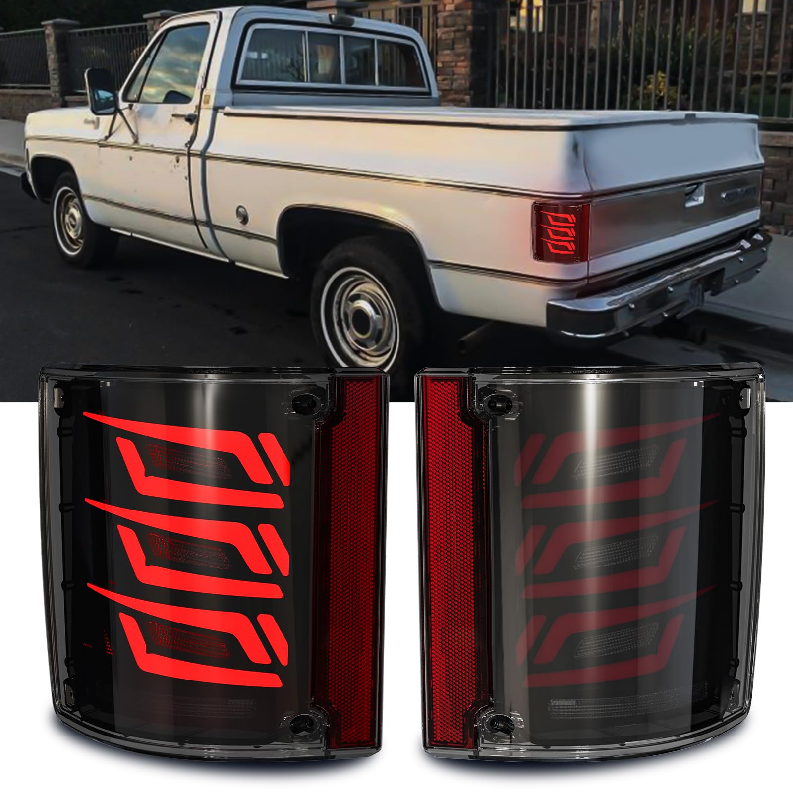 新品 シボレー c10 k10 k5 サバーバン 1973ー91年 テールランプ 新品 シボレー c10 k10 k5 サバーバン 1973ー91年 テールランプ 2025年