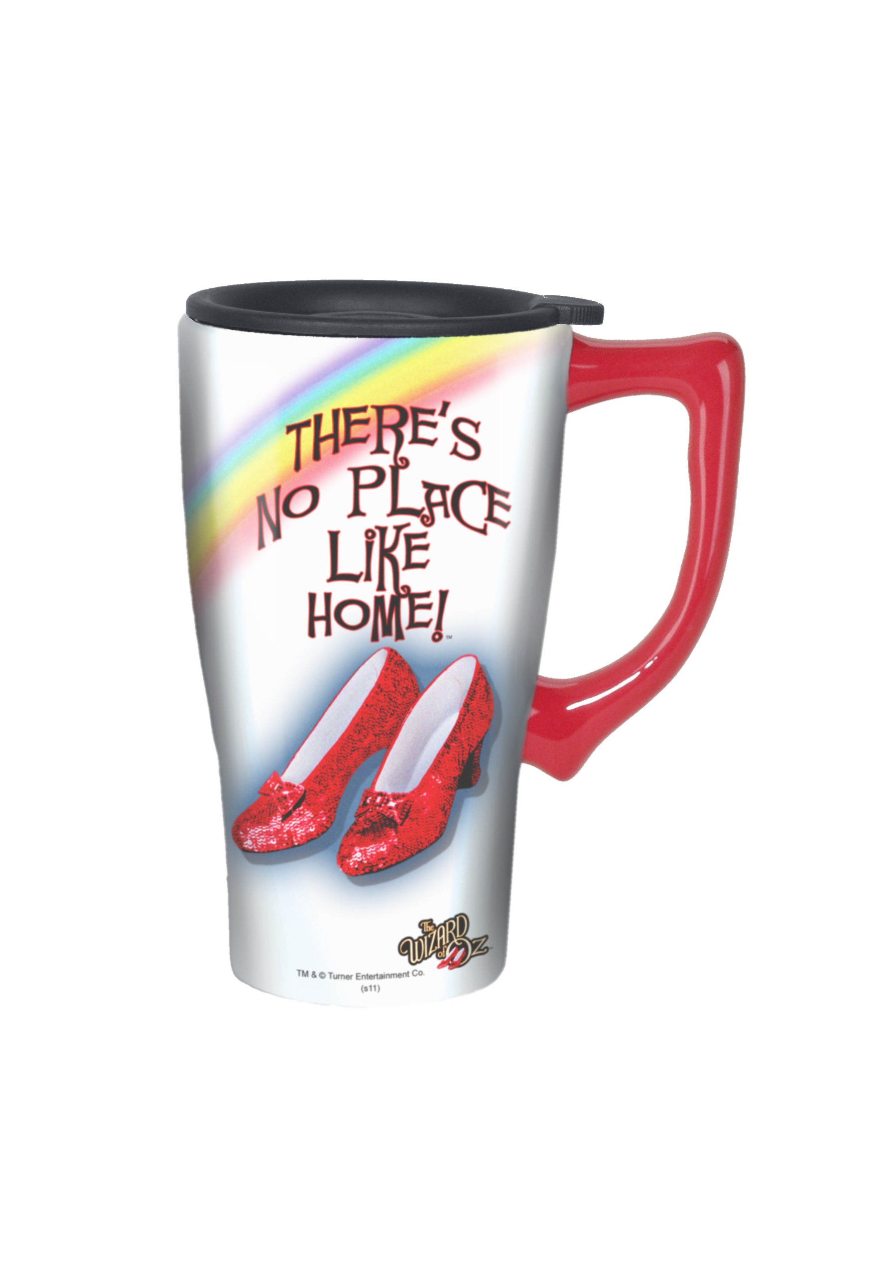 Spoontiques RUBY SLIPPERS TRAVEL MUG, 18 ounces