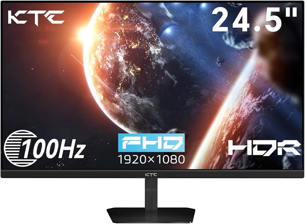 付属品完備】KTC 24インチ PCモニター フルHD 1080P 100Hz Amazon.co