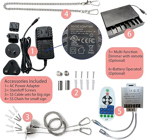 Miniatura 6 de Jadetoad Letreros de neón personalizables para bodas, letreros de nombre para dormitorios de niñas, decoración de pared, cumpleaños y regalos