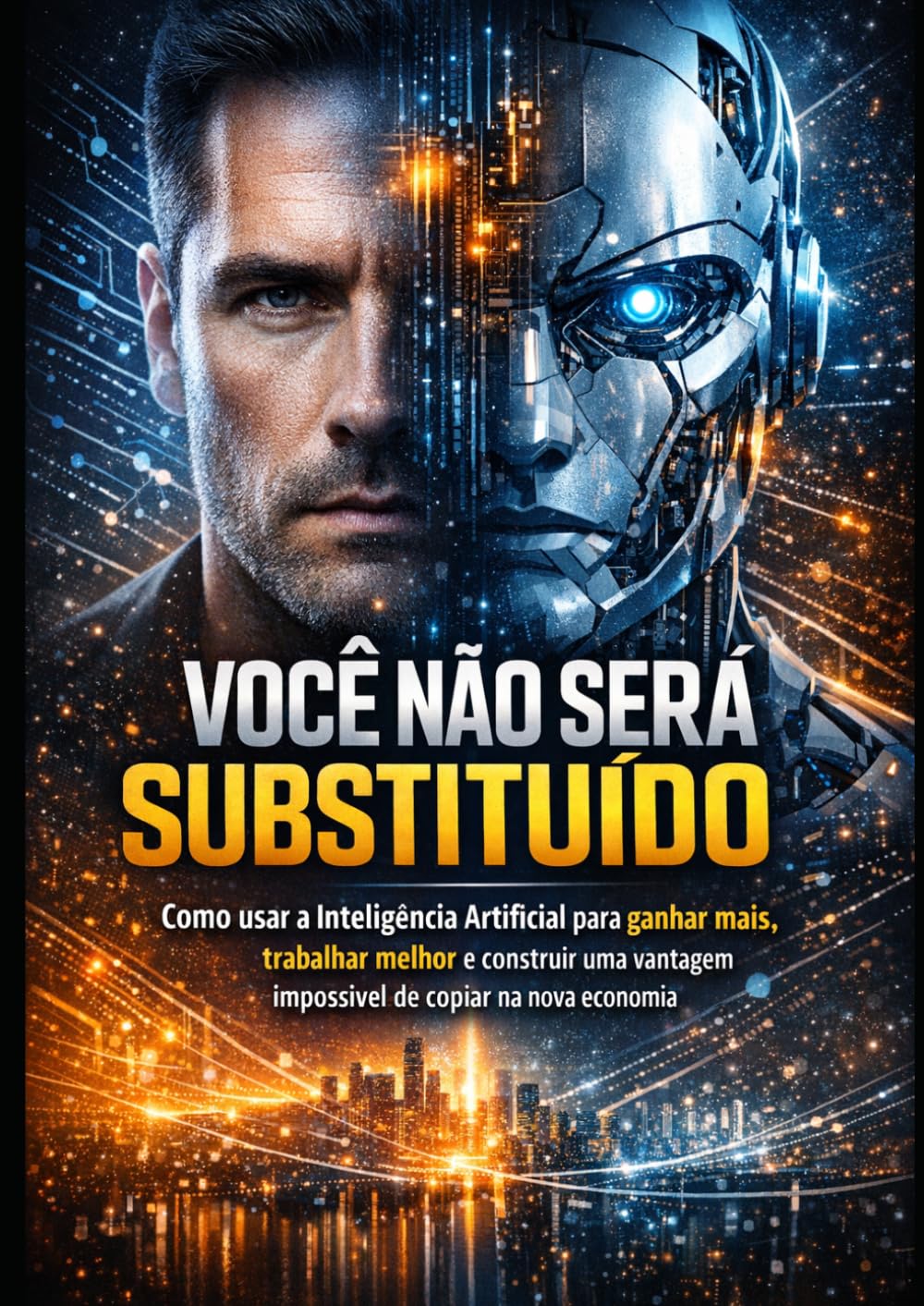VOCÊ NÃO SERÁ SUBSTITUÍDO: Como usar a Inteligência Artificial para ganhar mais, trabalhar melhor e construir uma vantagem impossível de copiar na nova economia