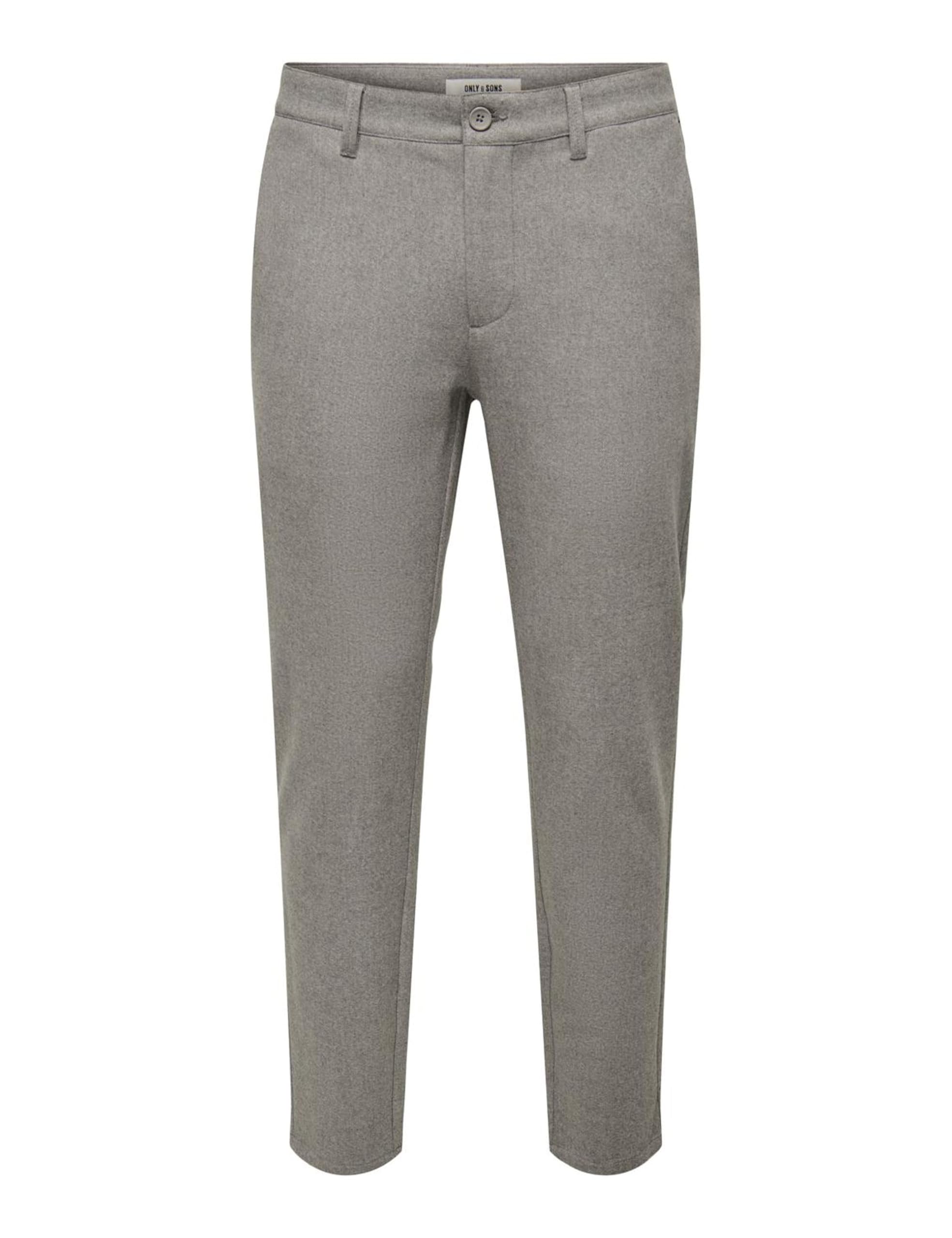 ONLY & SONS Onsmark Slim Brushed Pique 0353 Pants, Falcon, 28 W/ 30 L