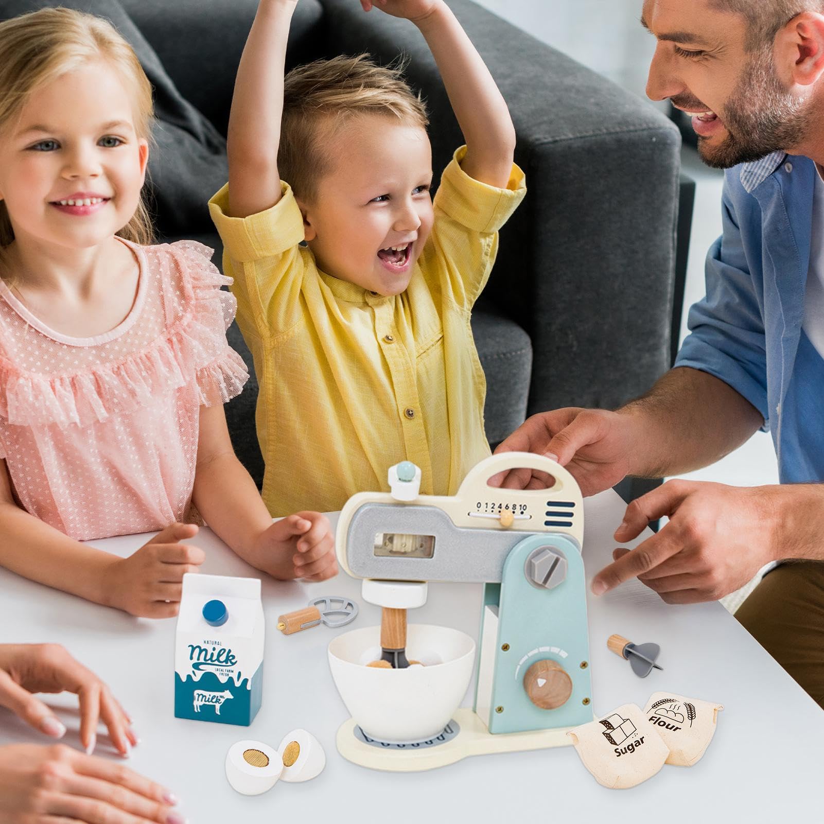 Giocattolo Cucina per Giochi di Ruolo Gadget Evolutivo per Giochi di Ruolo | Set Frullatore Giocattolo Elettrodomestico da Cucina Per Bambini in Età Prescolare, Scolare, Ragazze, Classe Scolastica