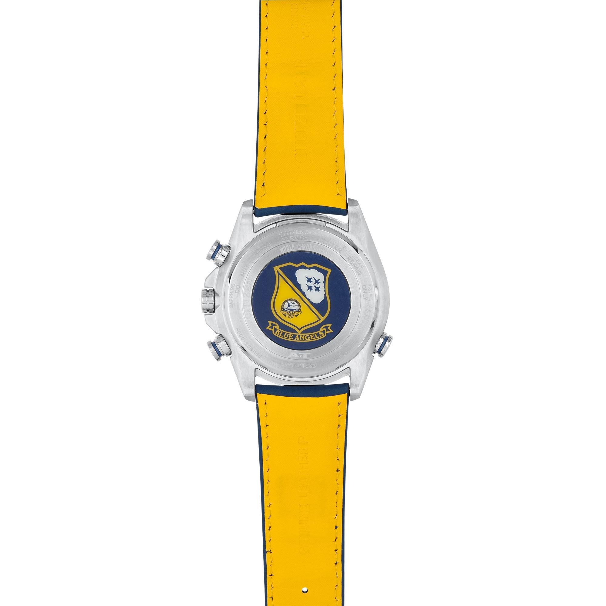 Reloj Eco-Drive Blue Angels World Chronograph de Citizen, #AT8020-03L