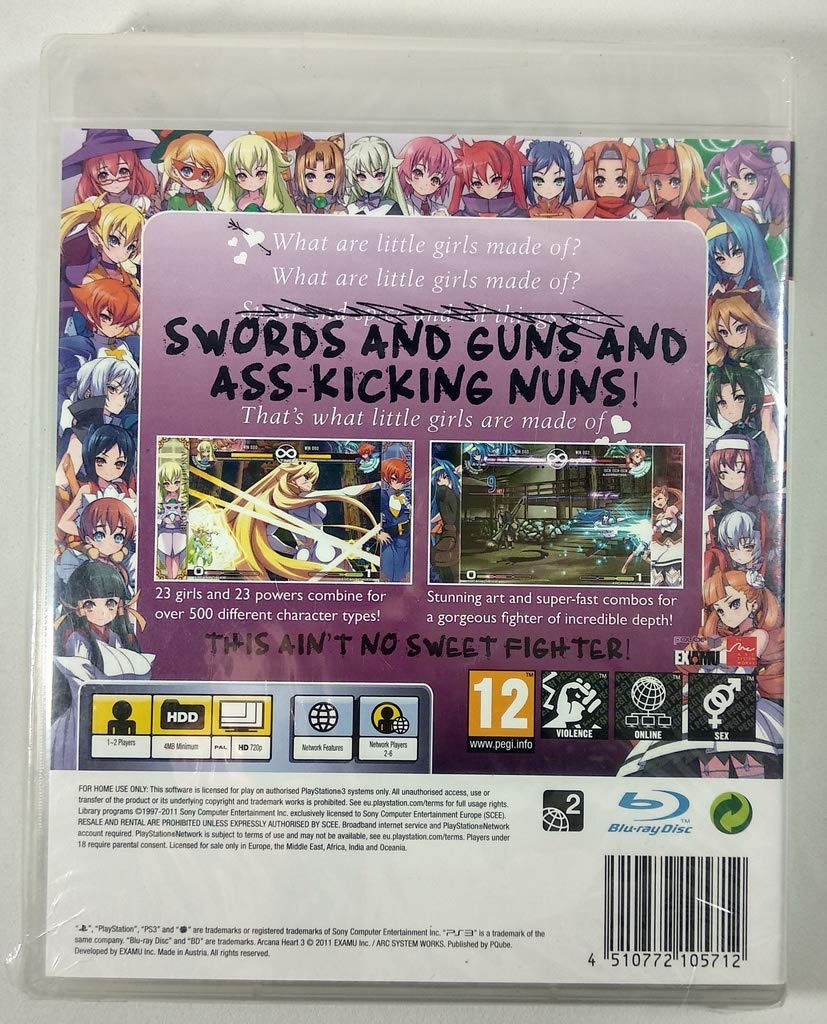 Jeu PS3 Arcana Heart 3 - Version PAL FR Neuve Sous Blister