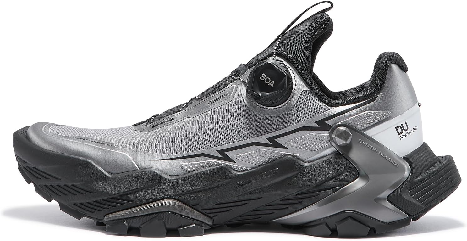 KAILAS Men's FUGA DU BOA Trail Running Shoes Lightweight Non-Slip Wide Toe Box Jogging Walking Hiking Shoe