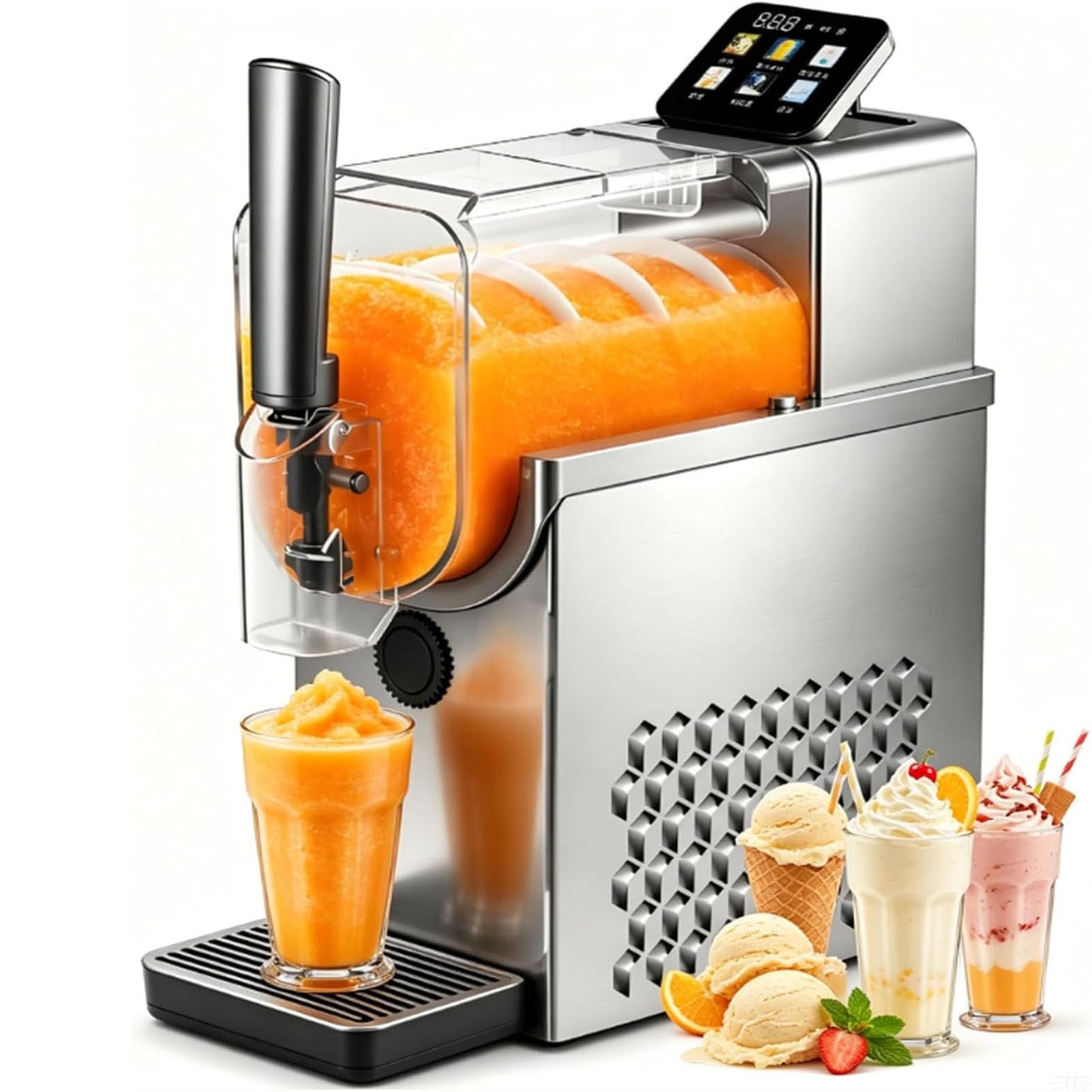 Macchina per Slushie da 2,3 L con Funzione di autopulizia 110V
