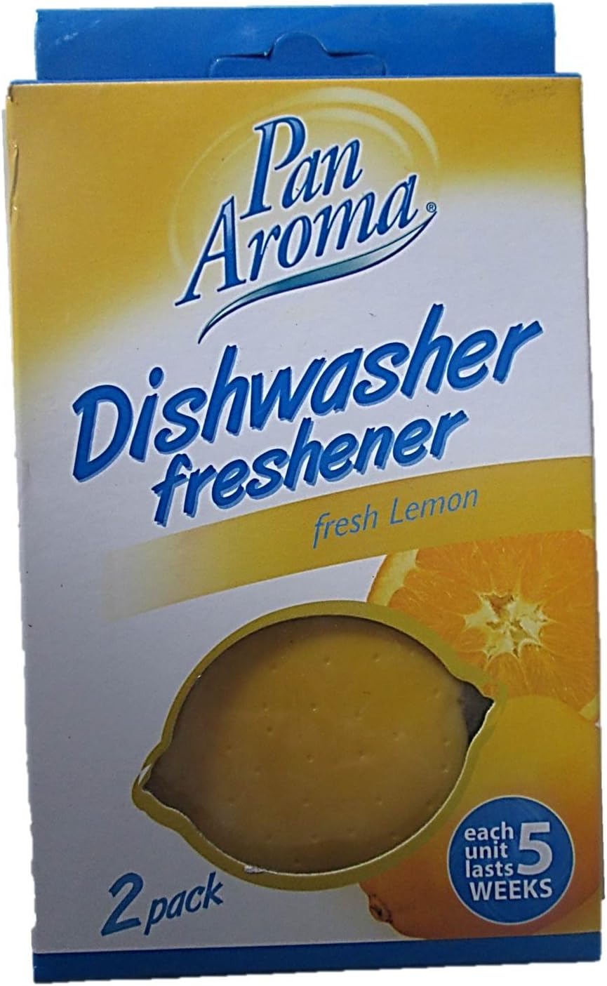 Pan Aroma 2 Lemon Dishwasher Fresheners Amazon.co.uk Grocery