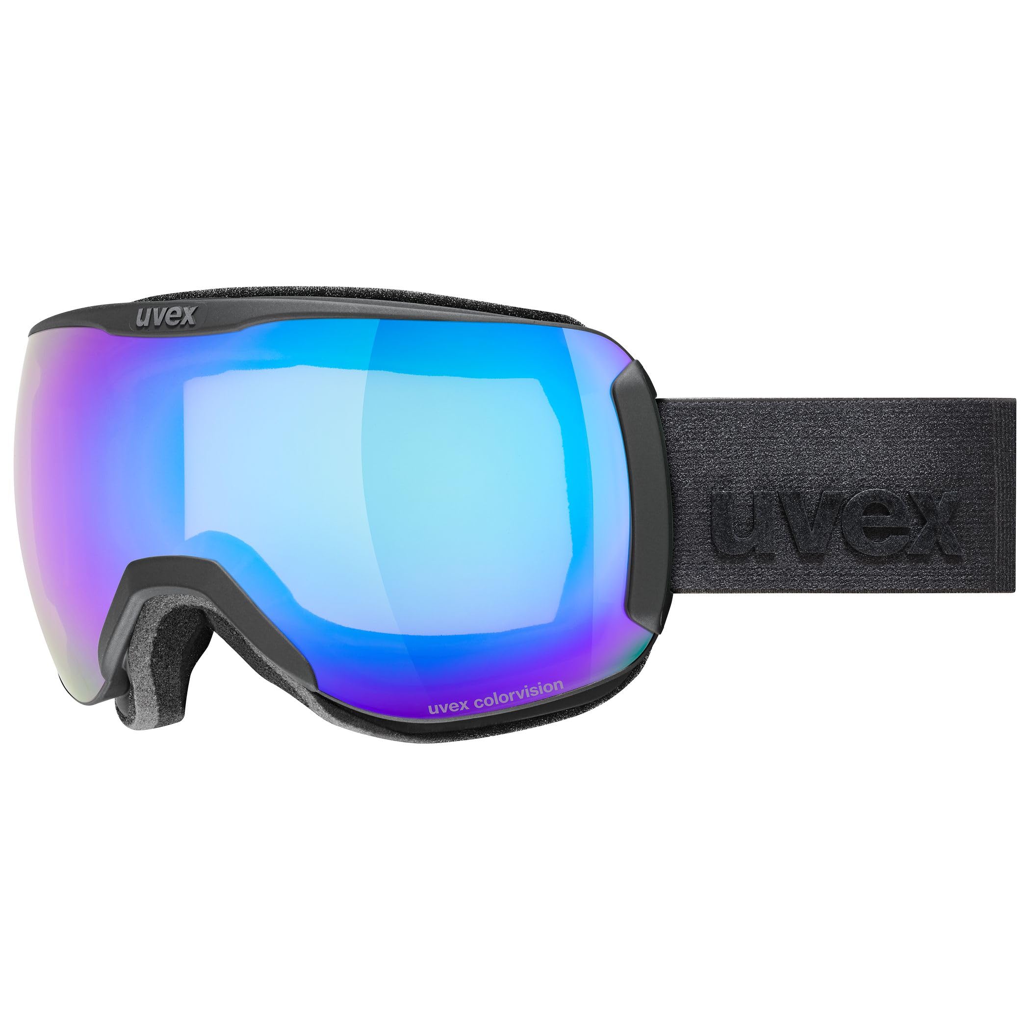 uvex downhill 2100 CV - kontrastverstärkende Skibrille mit schmalem Rahmen und extra weitem Sichtfeld für Damen und Herren