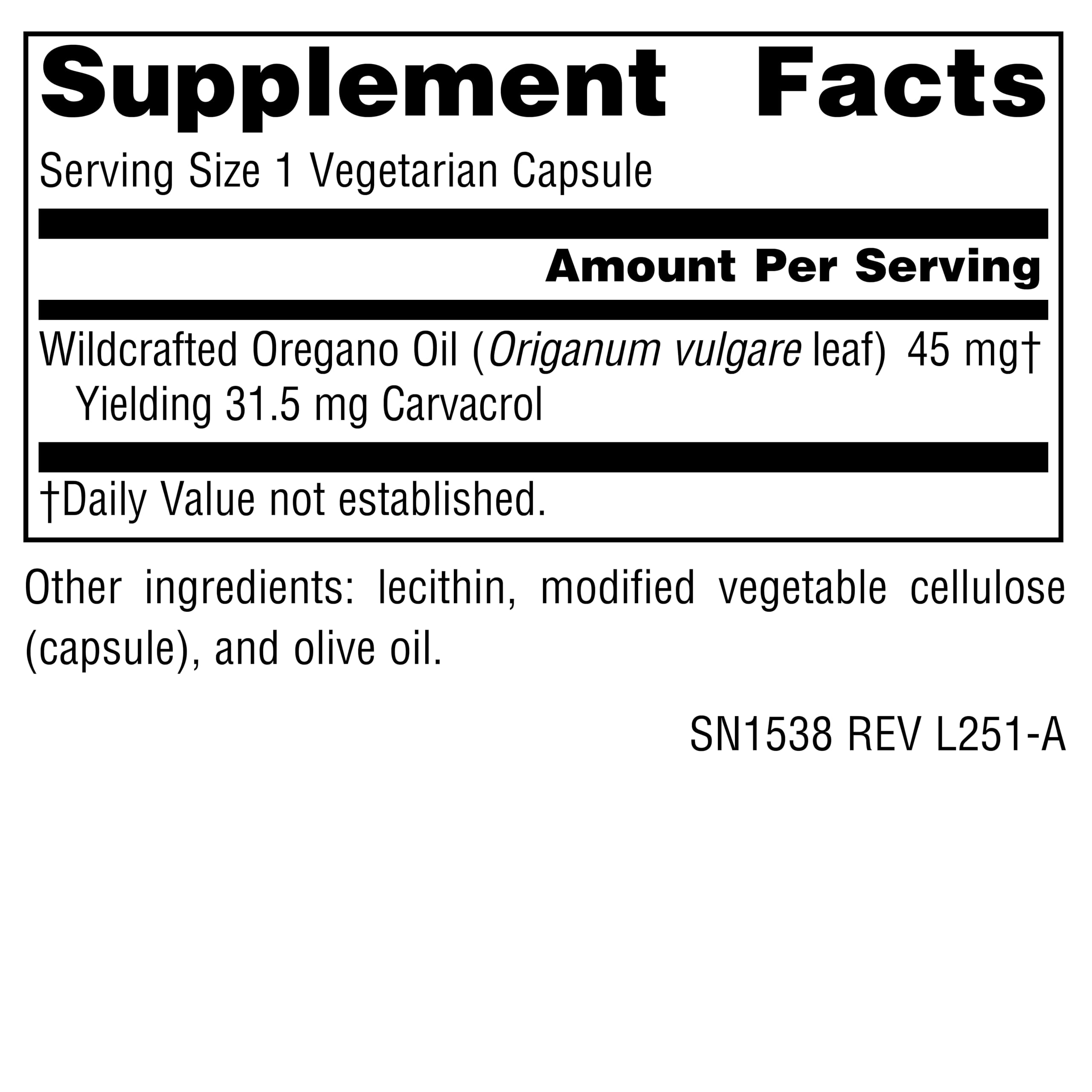 Source Naturals, Wellness Oil of Oregano, 30 Vegetarian Capsules — Amazon image 2