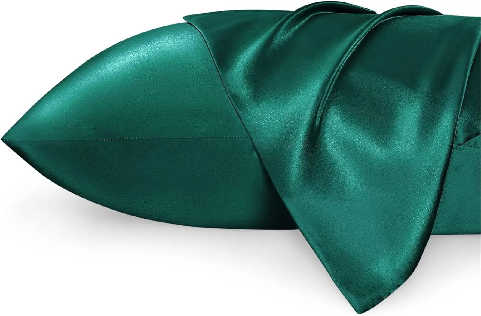 2PCS Satin Pillowcase for Hair and Skin Silky with Envelope Closure For Home