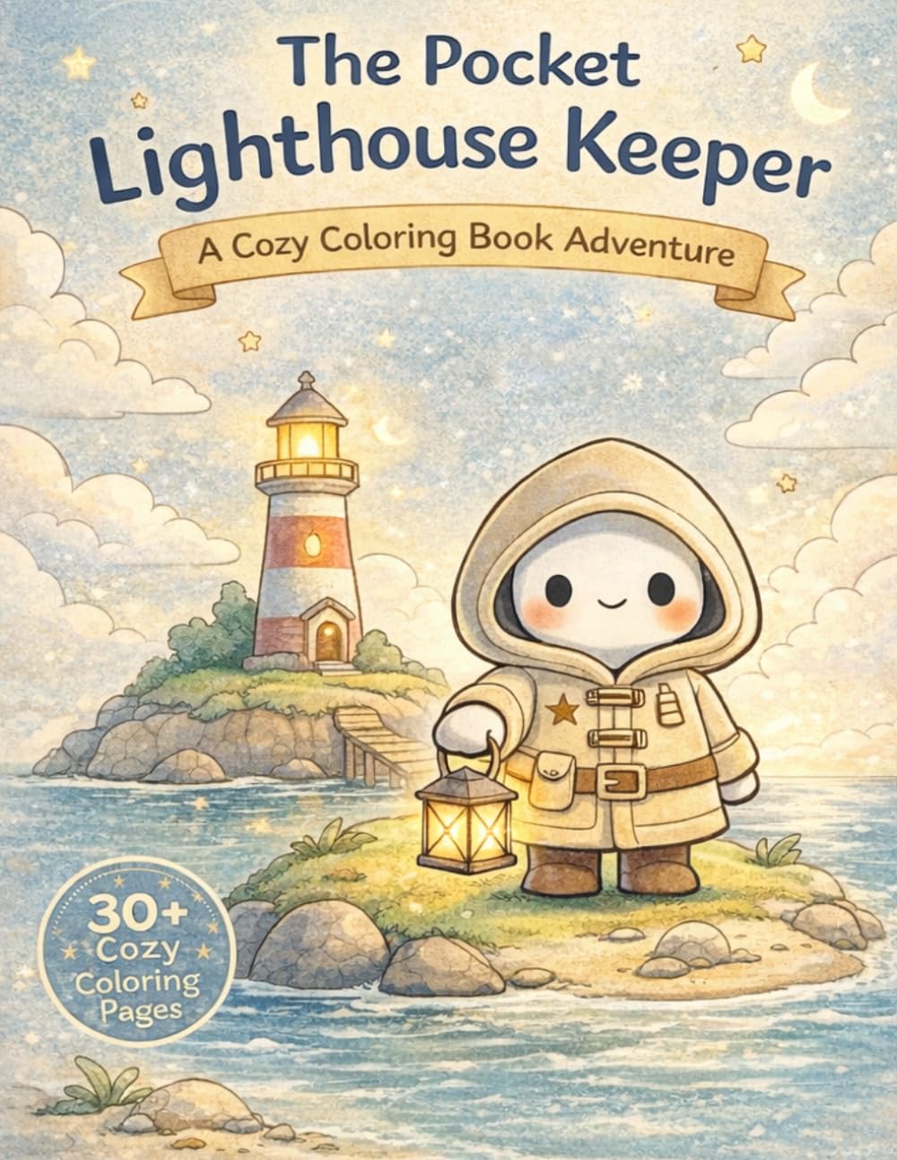 The Pocket Lighthouse Keeper: A Cozy Adventure Coloring Book for Kids Ages 6–8: A Cozy Adventure Coloring Book for Kids Ages 6–8