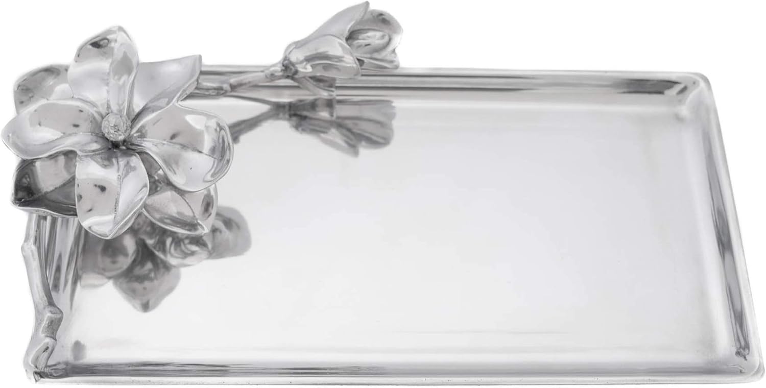 Arthur Court Designs Aluminum Magnolia Serving Food Burkina Faso