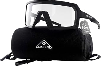 Speedone Z87+ Safety Glasses, Safety Sport Sunglasses Photochromic Lenses UV400 Anti Fog Impact Resistant Men Women Powersports Motorcycle Riding Sports warp KRYO