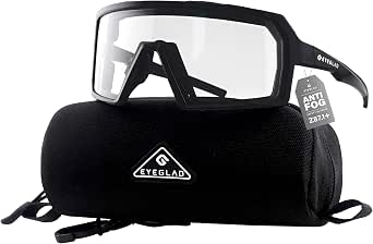 Speedone ANSI Z87+ Photochromic Safety Sport Sunglasses (KRYO)