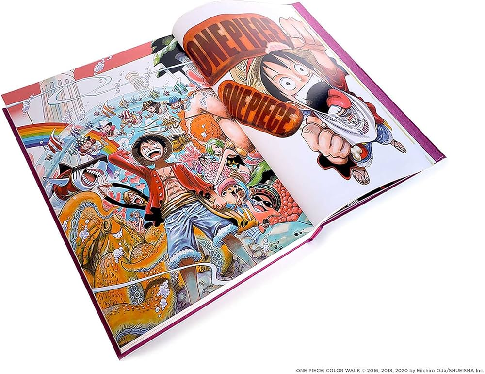 Amazon.com: One Piece Color Walk Compendium: New World to Wano