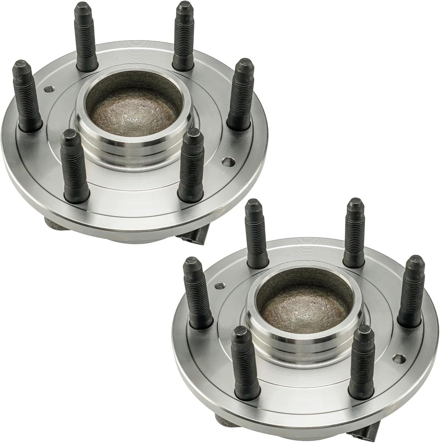 KAX 515159 2PCS Front Wheel Hub Bearing Compatible with Chevrolet Tahoe 2015-2020,W/ABS 6 Lugs Wheel Bearing and Hub Assembly