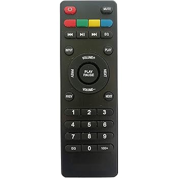 intex home theatre 5.1 remote