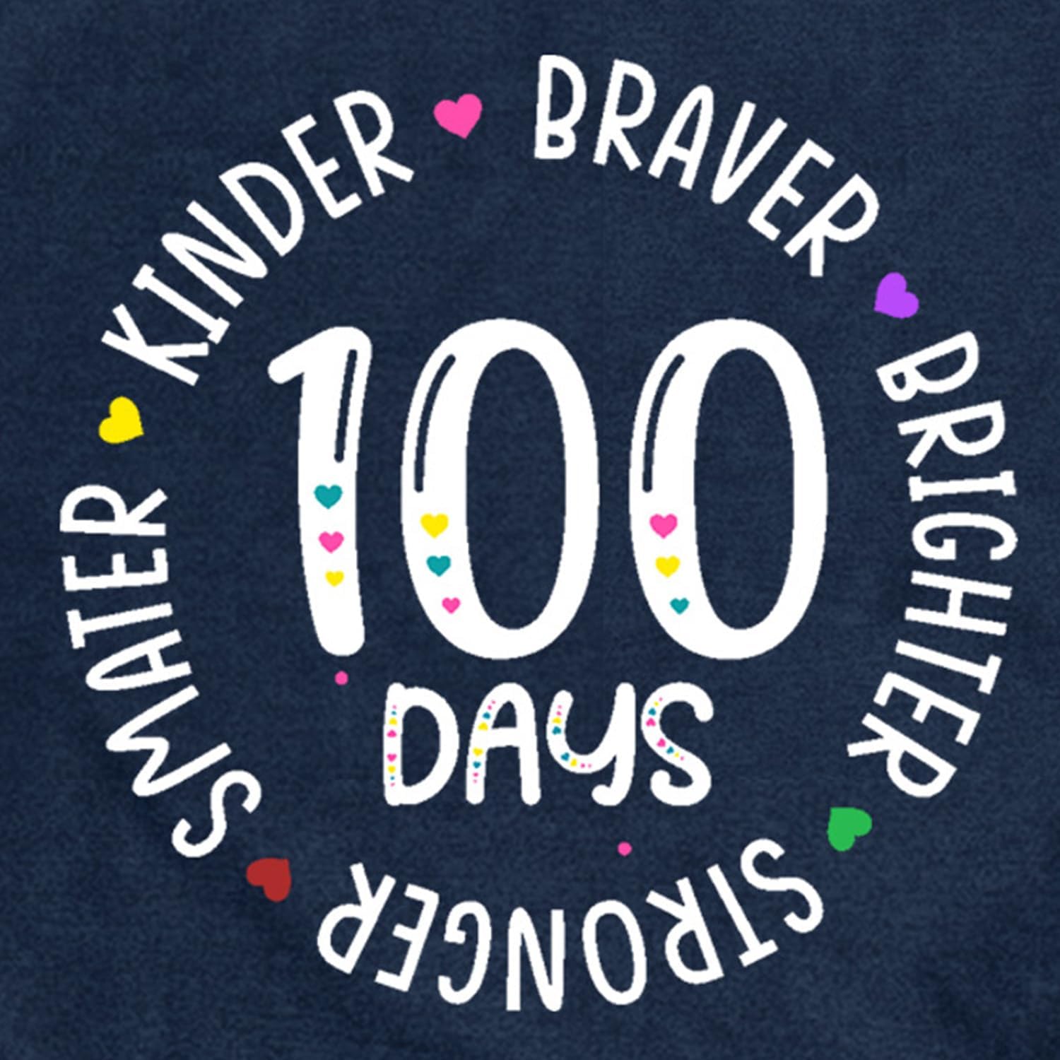 100 Days of School Shirts for Women 100th Day Teacher T-Shirts Cute School Teacher Tee Top - Image 6