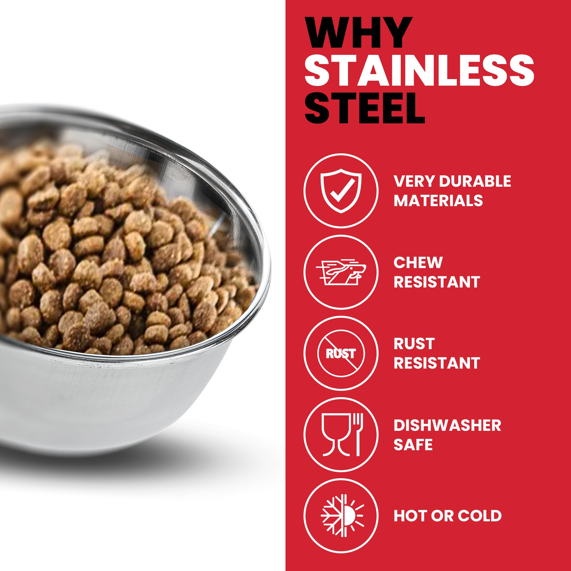 SPOT Coop Cup Bolt Clamp - Stainless Steel Hanging Bowl for Crates, Removable, Chew-Proof Pet Feeding Dish, Ideal for Birds, Parrots, Rabbits, Ferrets, Reptiles, 1.25 Cups (10 Oz) - image 5