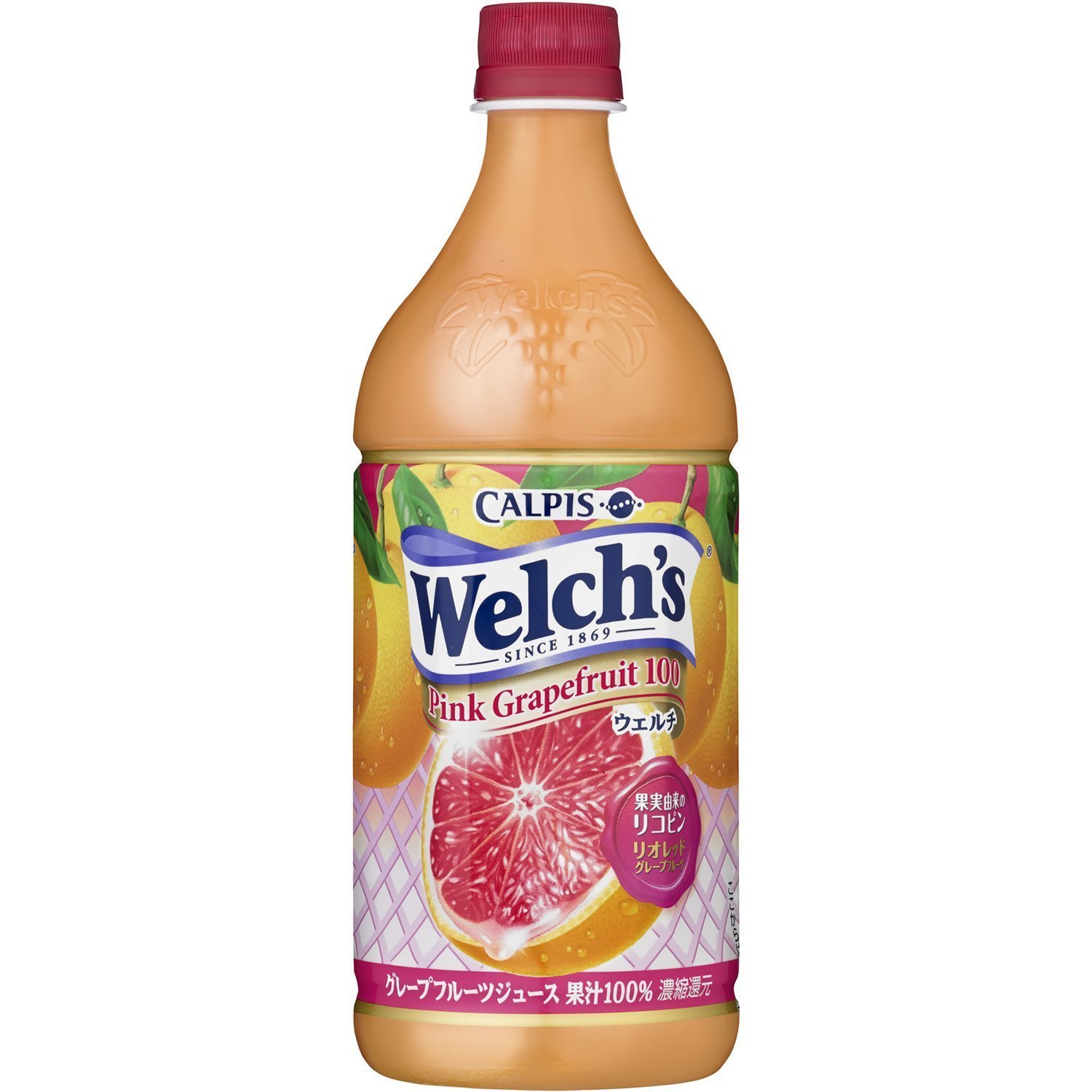 Amazon.co.jp: Welch's ピンクグレープフルーツ100 800g×8本入×2ケース
