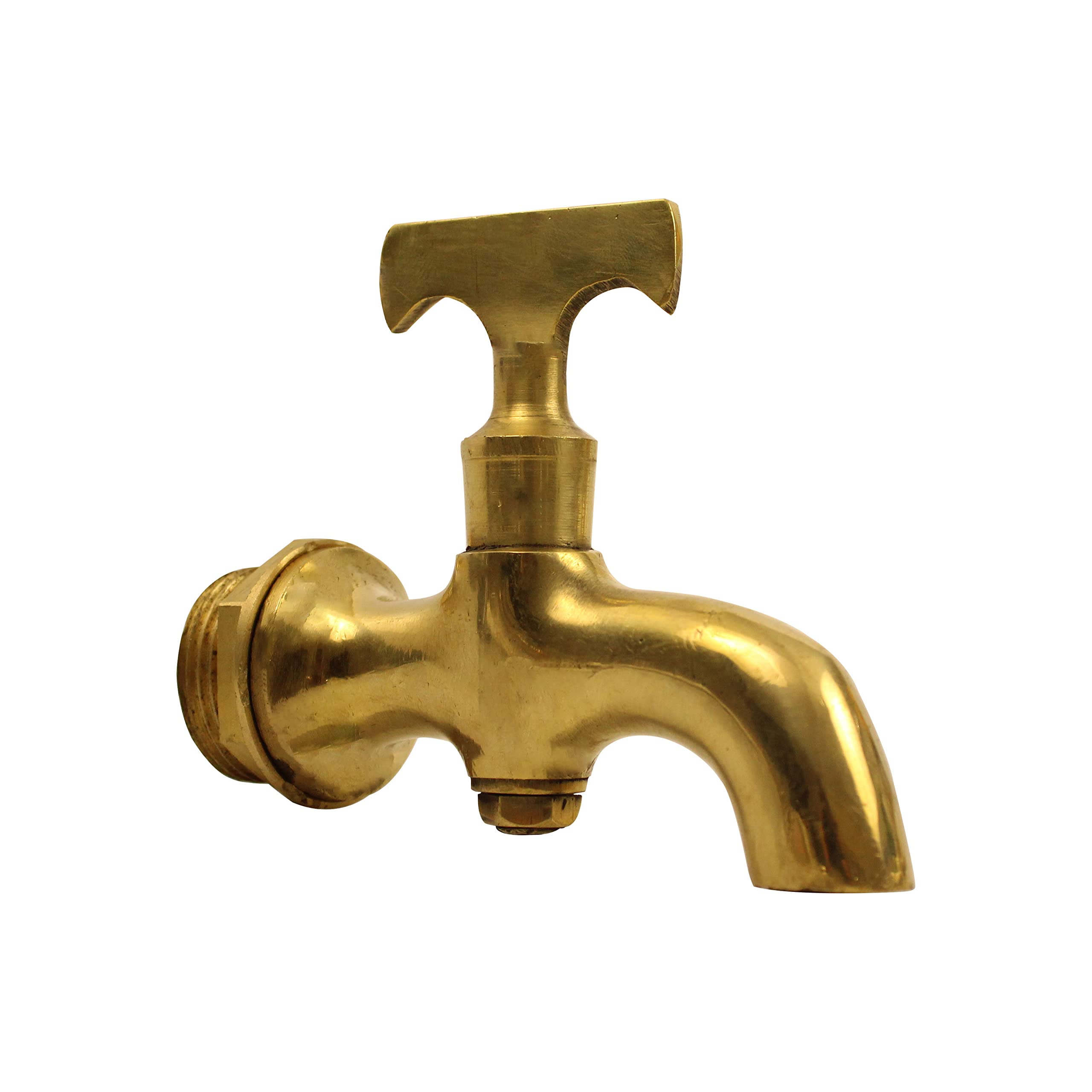 Spillbox Traditional Handcrafted Brass Heavy Nozzle Cock Brass Die Tap, Bucket Filler Brass Tap, Bib Tap Faucet, Tap for Bathroom (B0BRY3C8SY) Amazon Price History, Amazon Price Tracker