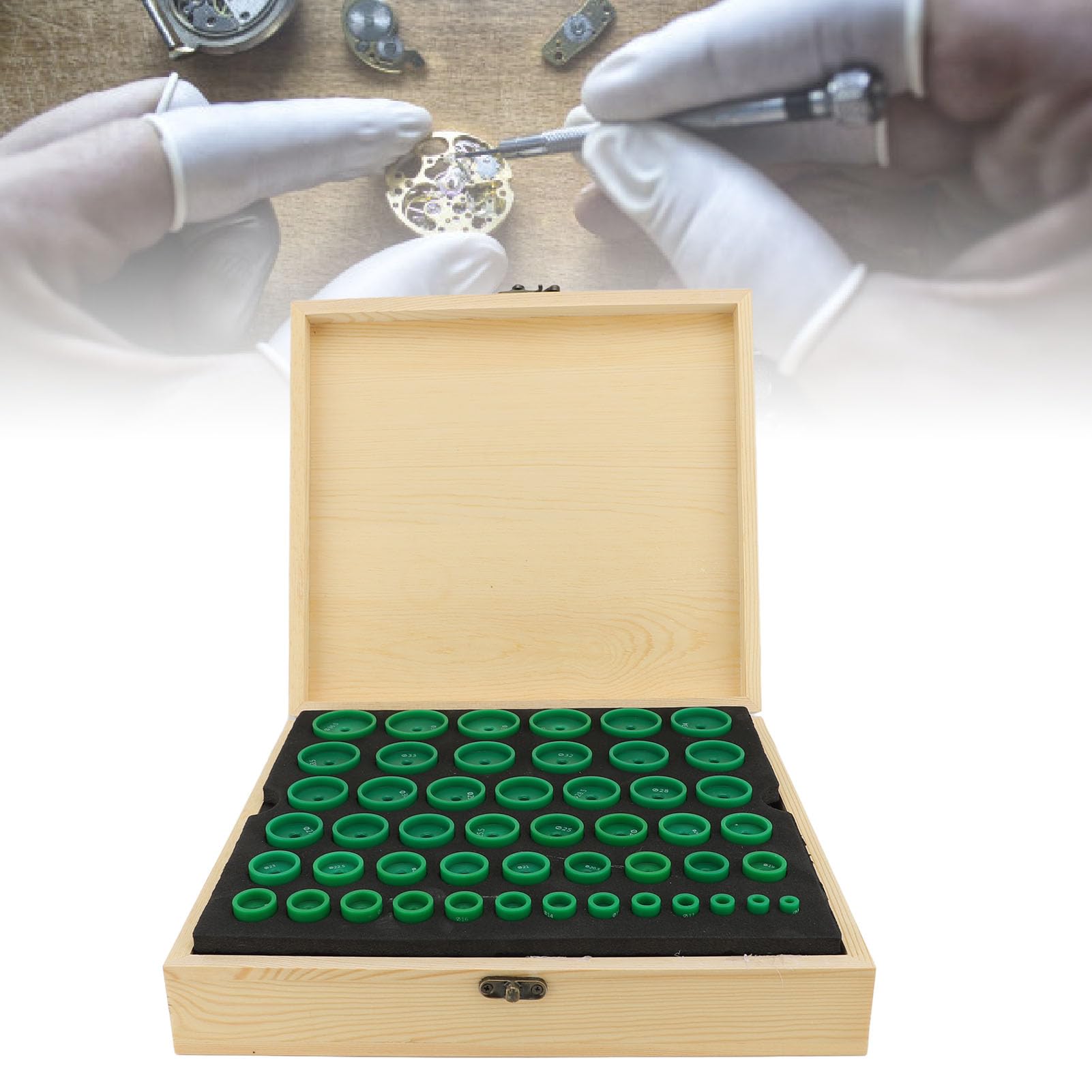 Kit de Troqueles Watch Press, 68 Herramientas POM para Tamaños