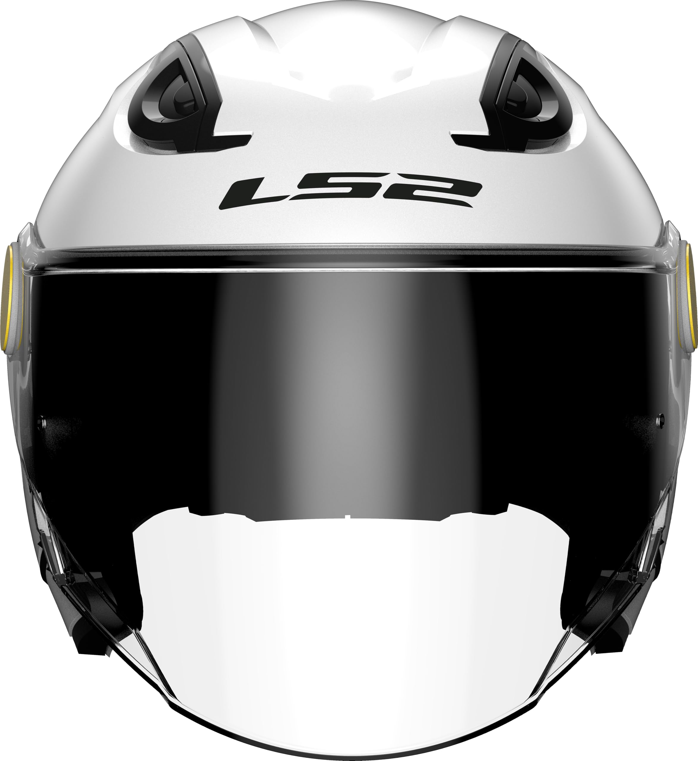 LS2, Casco Moto Jet para Niños FUNNY II SOLID Gloss White, S